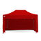 3m x 4.5m Gala Shade Pro Gazebo Red Sidewalls Gallery image 2